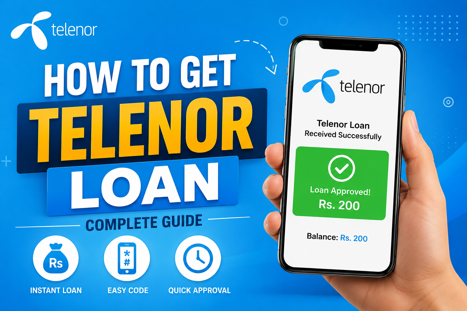 How to Get Telenor Loan